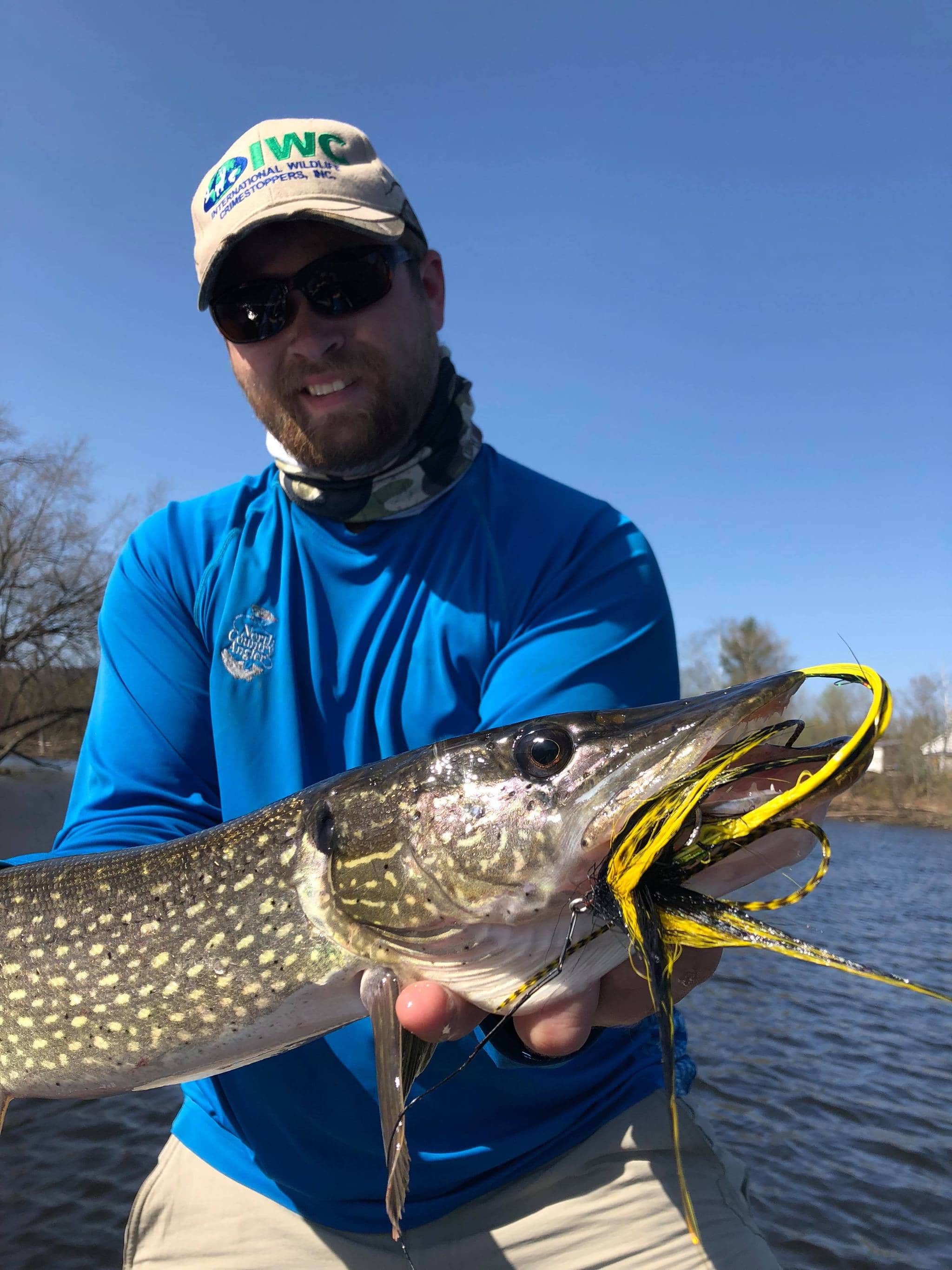 Northern Pike and Bass, Guided Fly Fishing Adventures